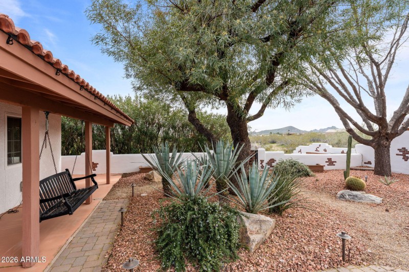 Front courtyard