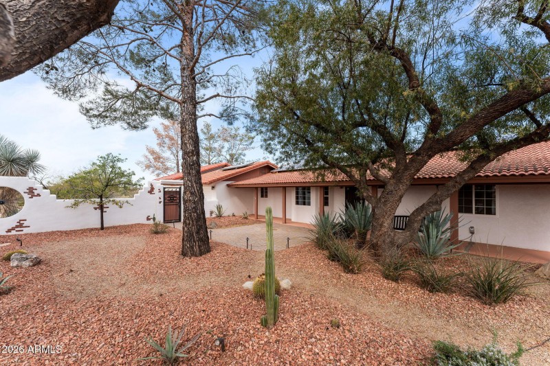 Front courtyard
