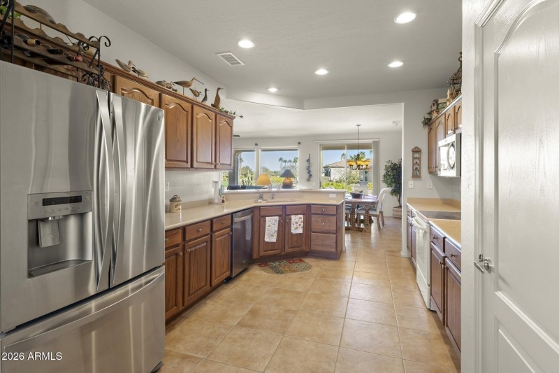 Kitchen Golf Course views