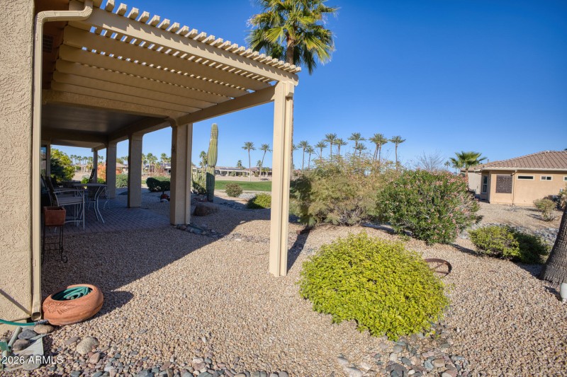 Private Desert Backyard