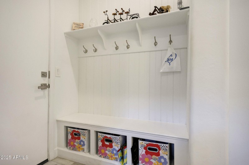 Entry from Garage