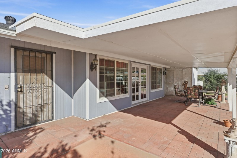 Back Covered Patio