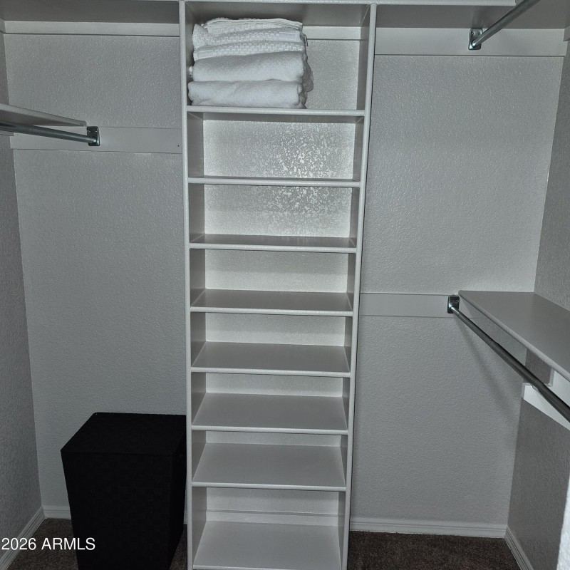 Primary closet