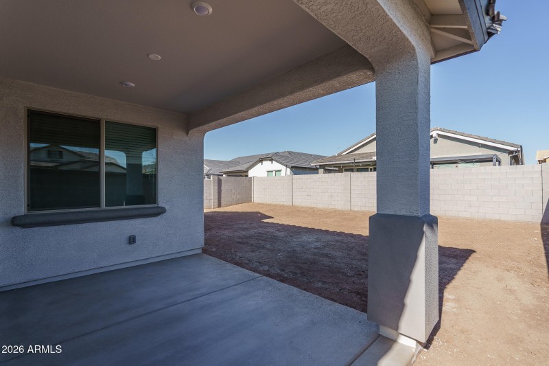 21) BACK PATIO