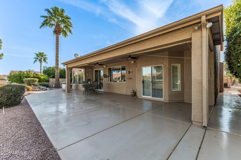 Extended Back Patio