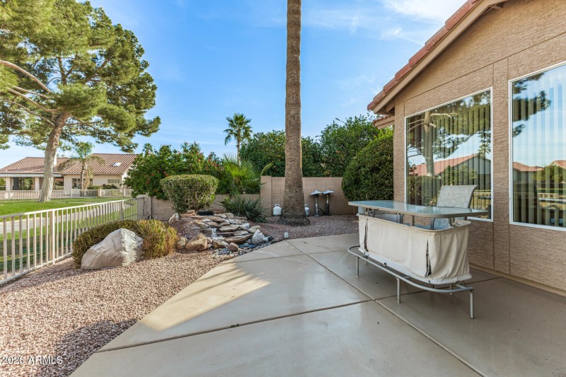 Back Patio