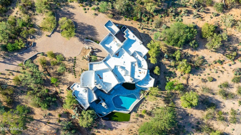 Drone View of Property