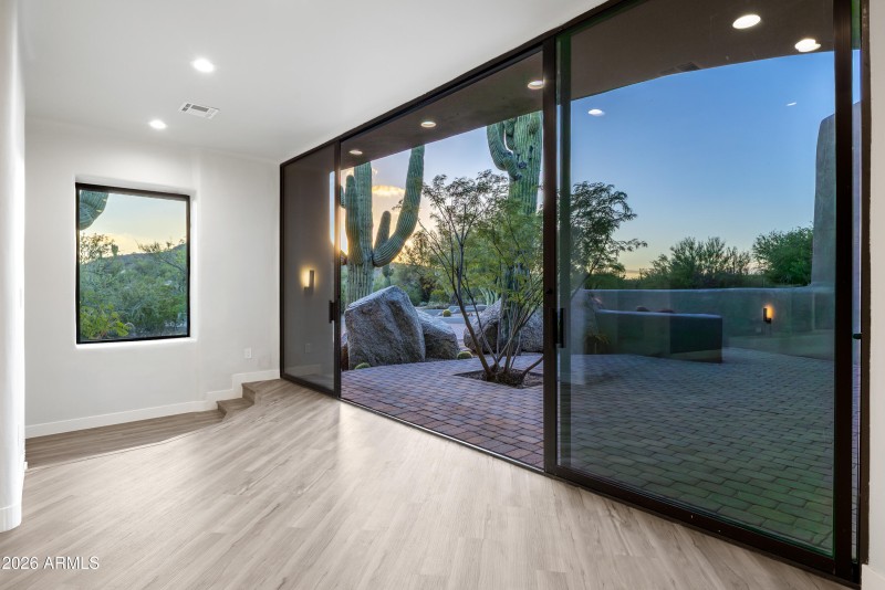 Sliding Doors off Living Room
