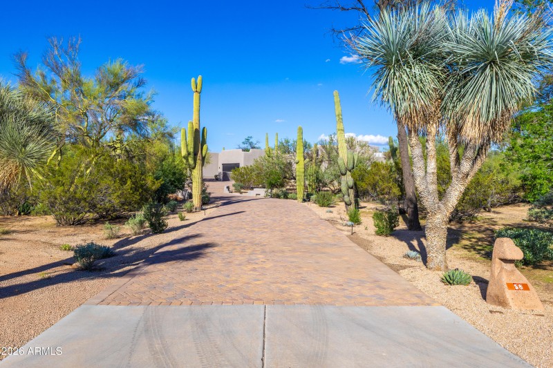Front Entry Driveway
