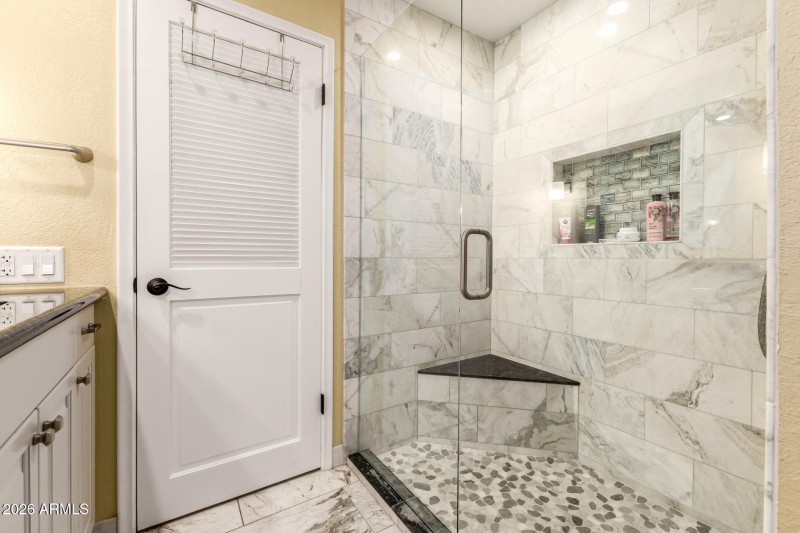 Walk-In Tile Shower Retreat