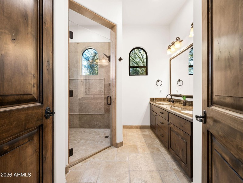 Guest Suite Bath Zero Entry Shower