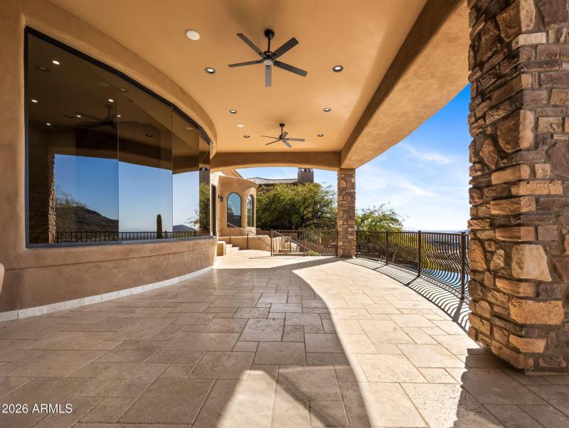 Wide and Deep View Patio
