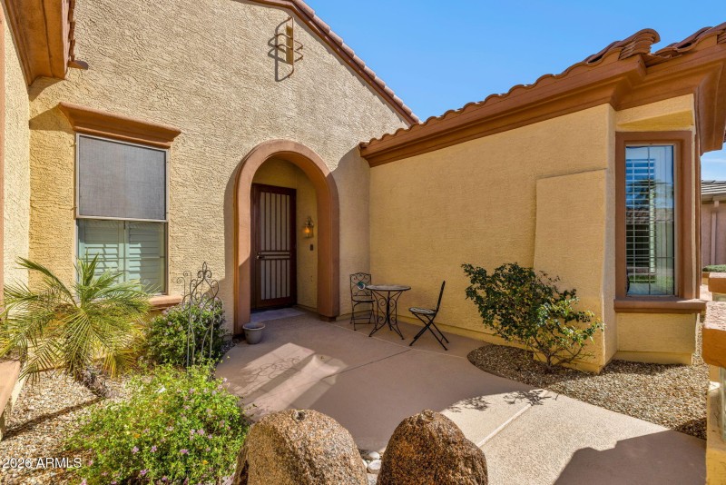 Welcoming Home Entry