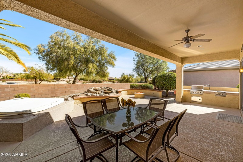 Private Backyard Patio