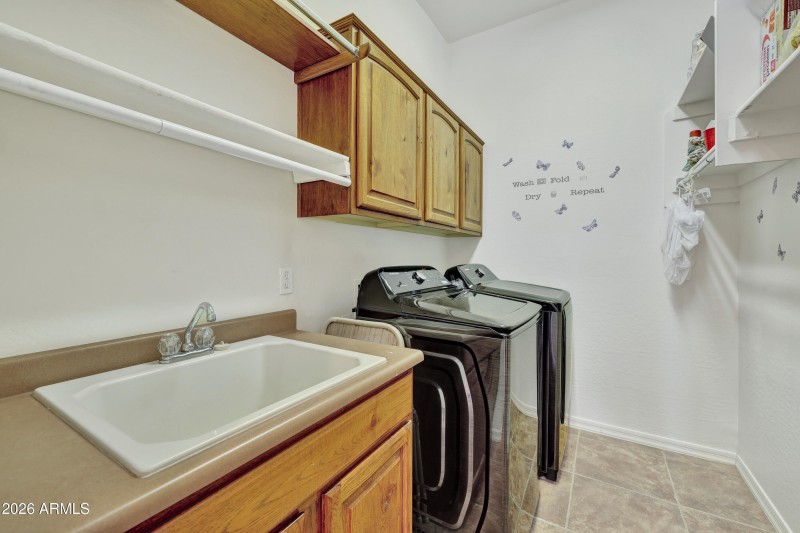 Laundry with Sink