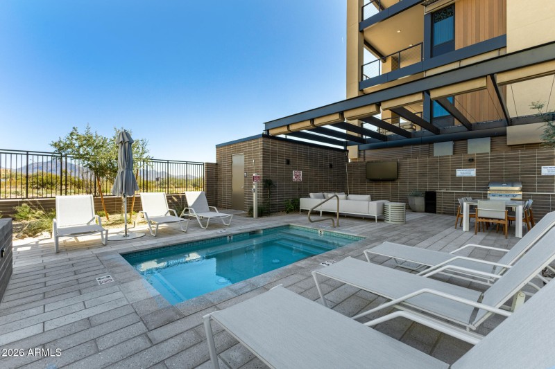 community spa area