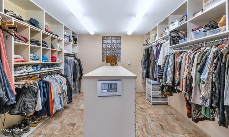 Huge walk in closet