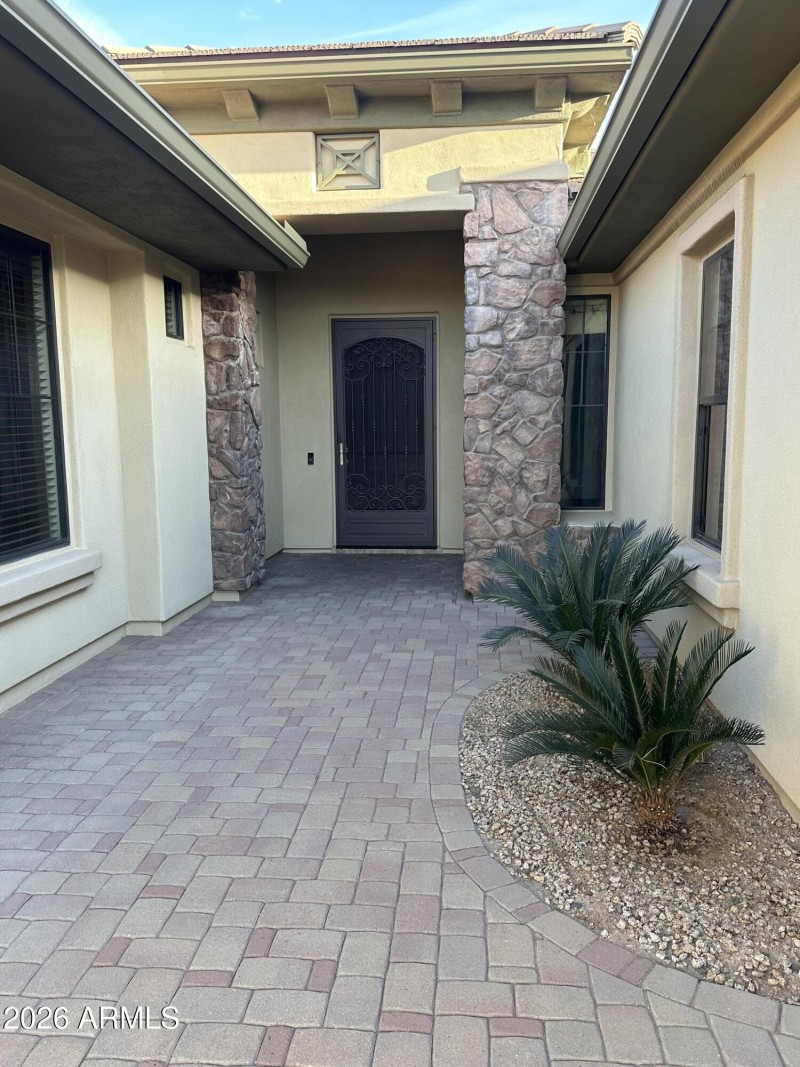 Private Courtyard Entry