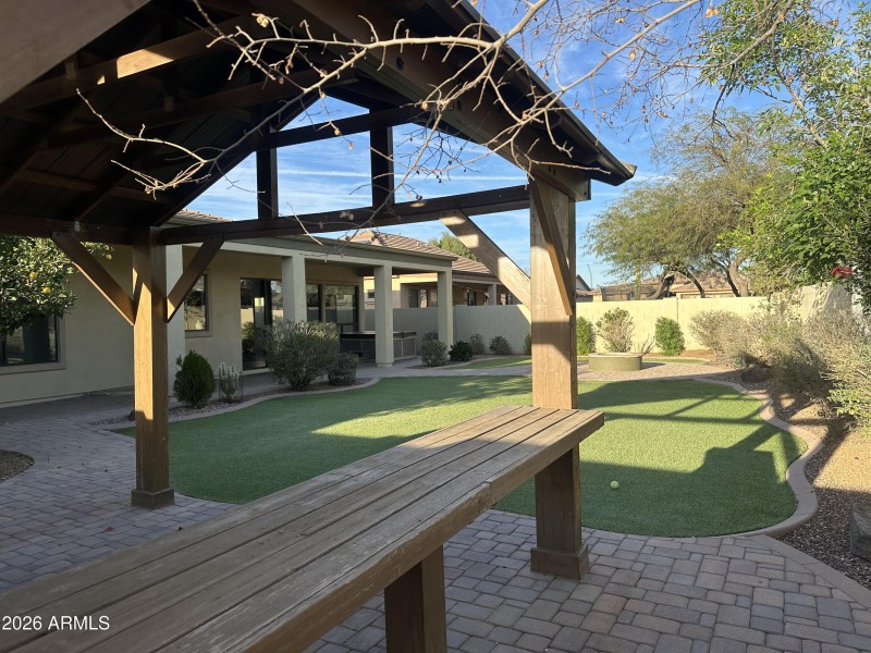 Pergola Entertaining Space