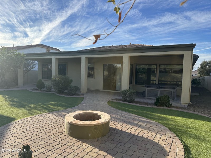 Extended Covered Patio
