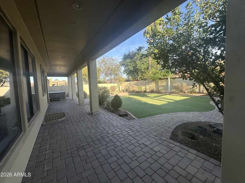 Extended Covered Patio