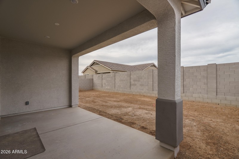 24) BACK PATIO