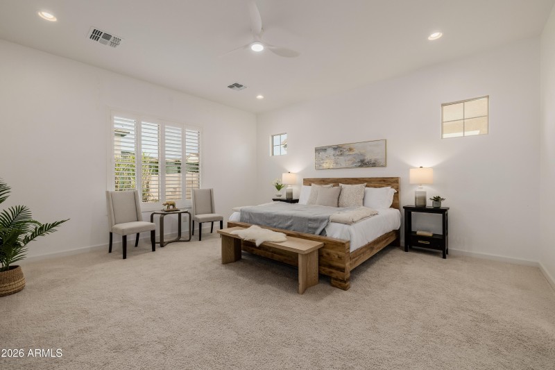 SPACIOUS PRIMARY SUITE