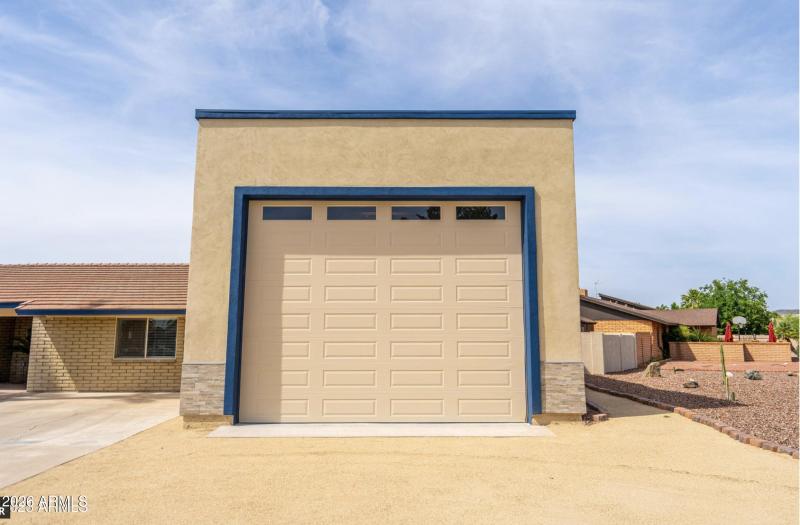 Double RV garage