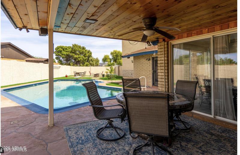 Back patio