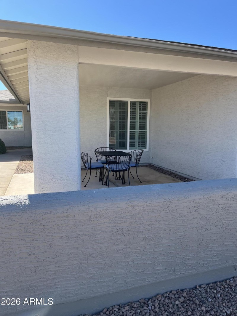 Covered Front Patio