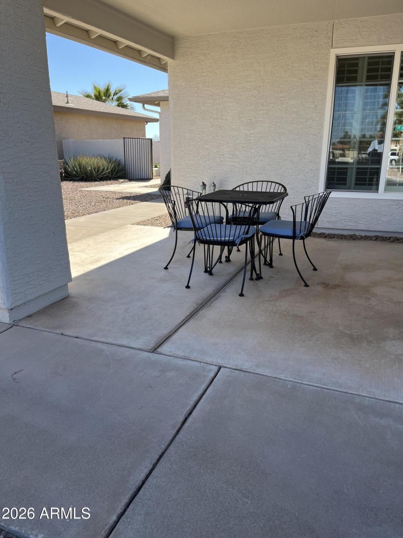 Covered Front Patio
