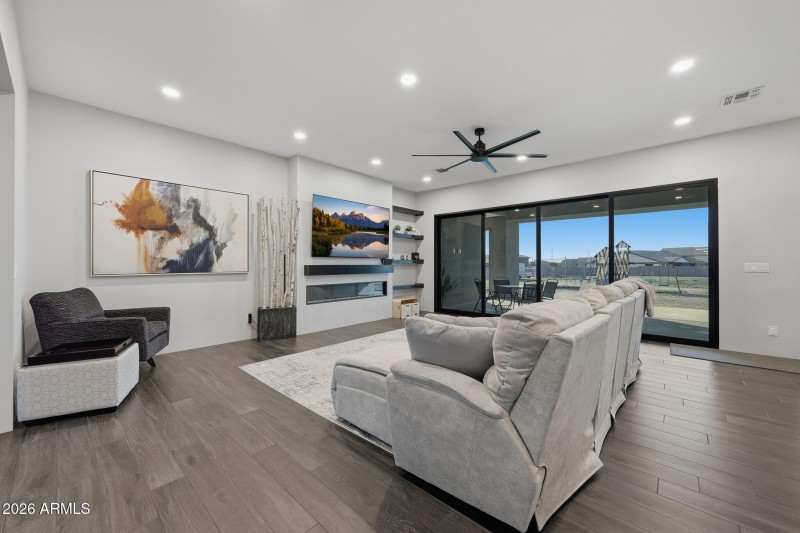 Living room view