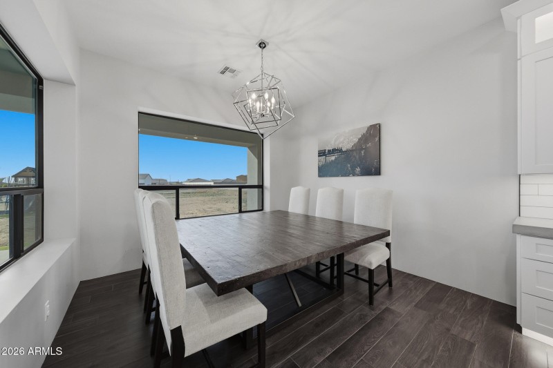 Large table area