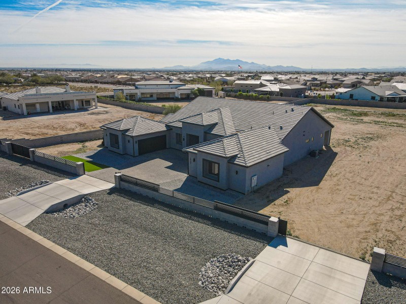 Drone open for great back yard potential