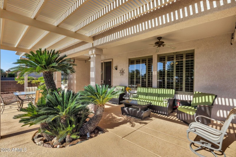 Covered Patio AZ Home