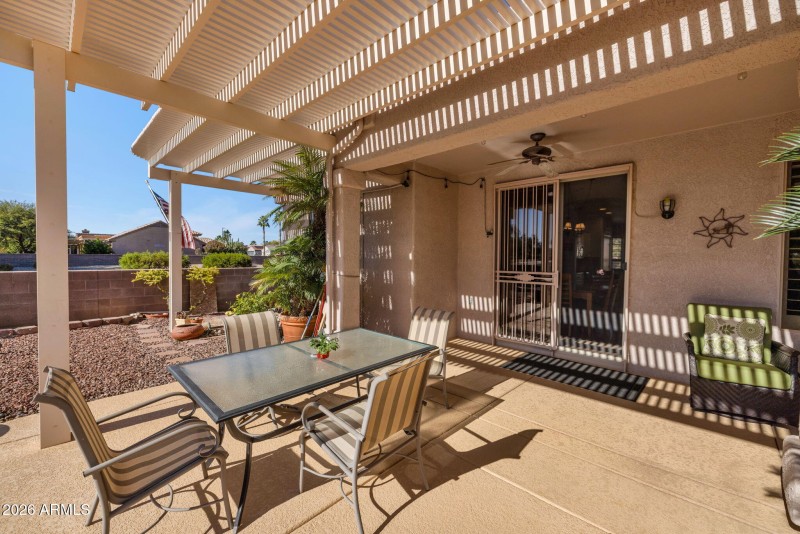 Covered Patio AZ Home