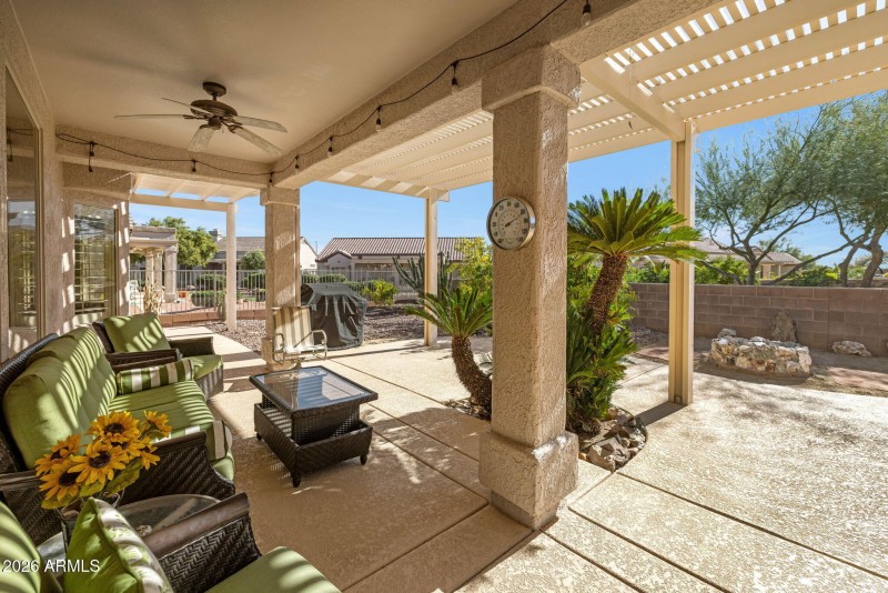 Covered Patio AZ Home