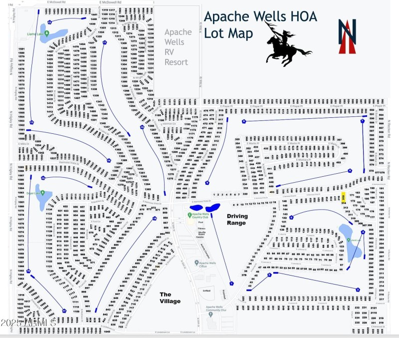 AW Lot Map