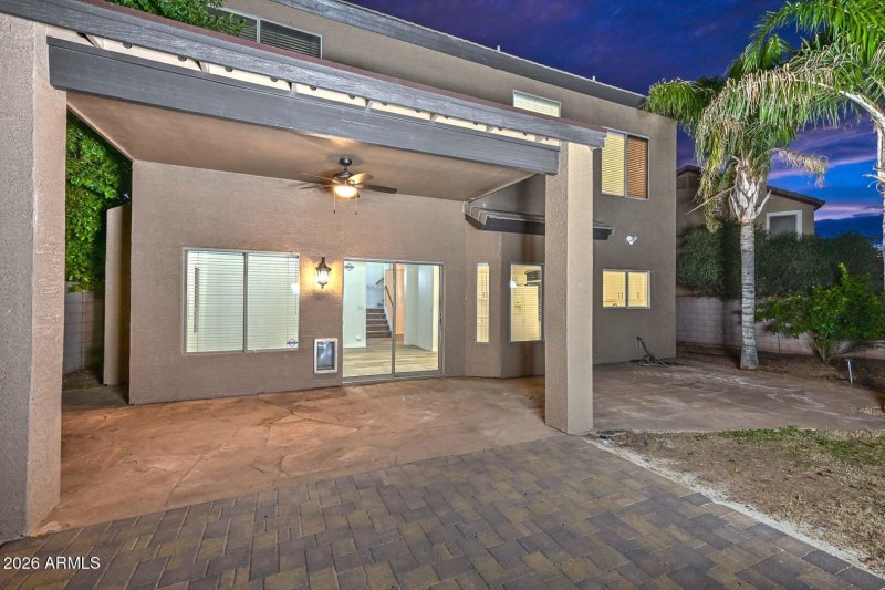 Night-Covered Patio