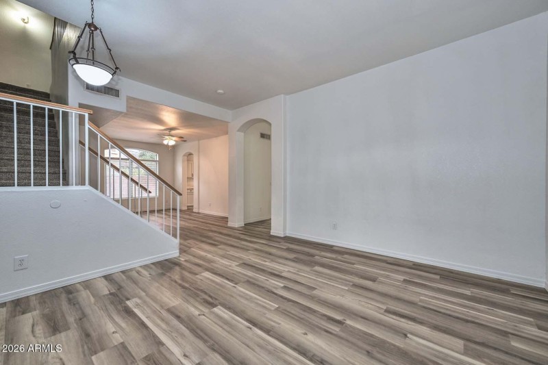 Living Room-Staircase