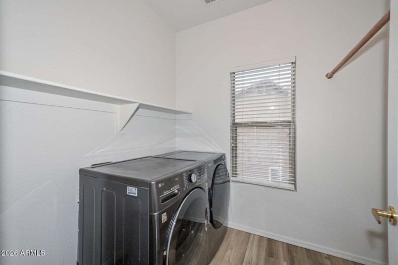 Upstairs Laundry Room