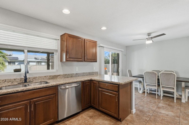 Kitchen and Dining Area