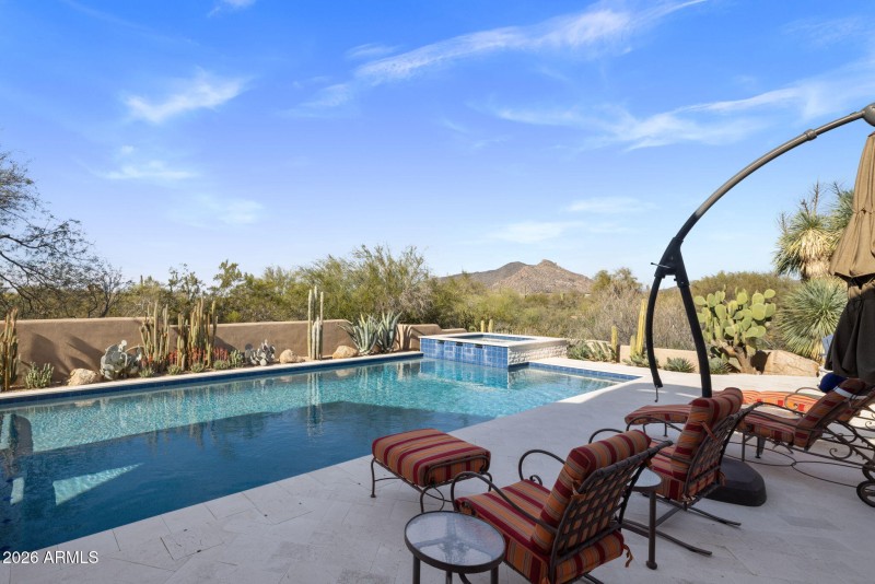 Pool & Hot Tub with Views