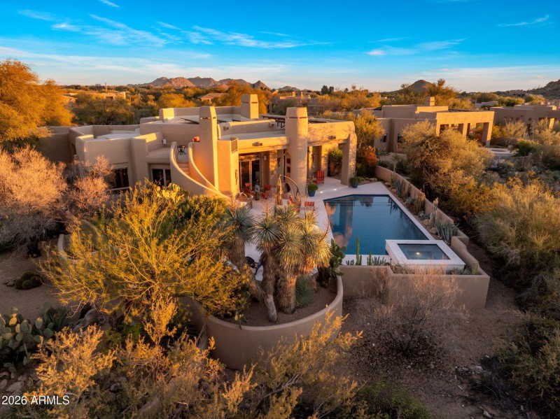 Aerial Main House
