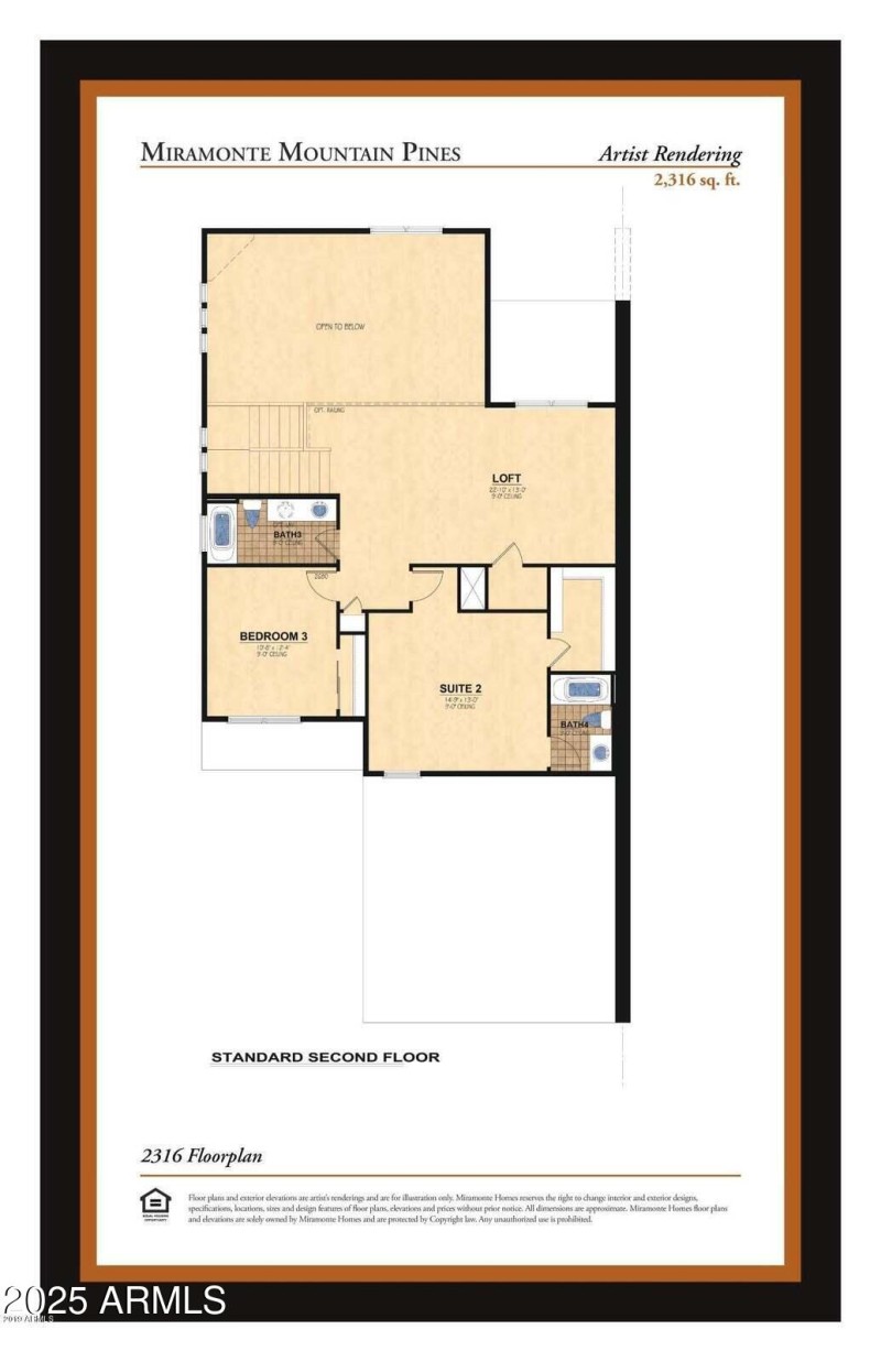 Floorplan Second Floor