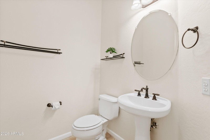 Hall half bath