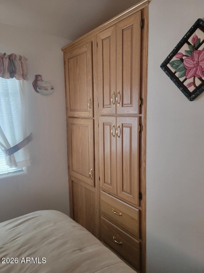 220 storage in bedroom