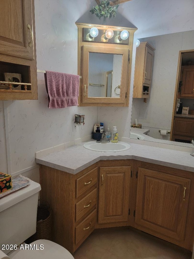 220 bathroom area