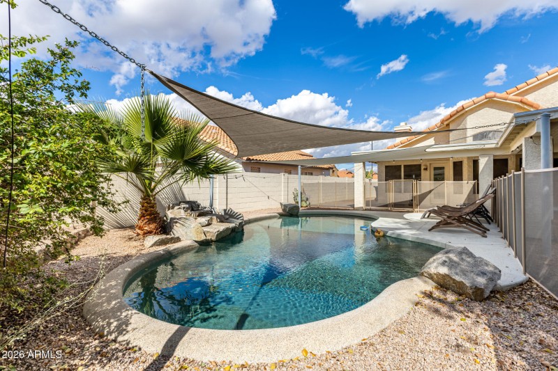 Sparkling pool