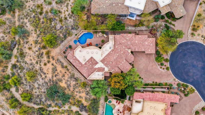 Drone View Home